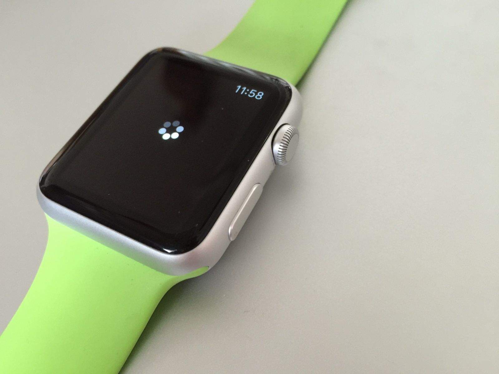 Apple Watch Sport green