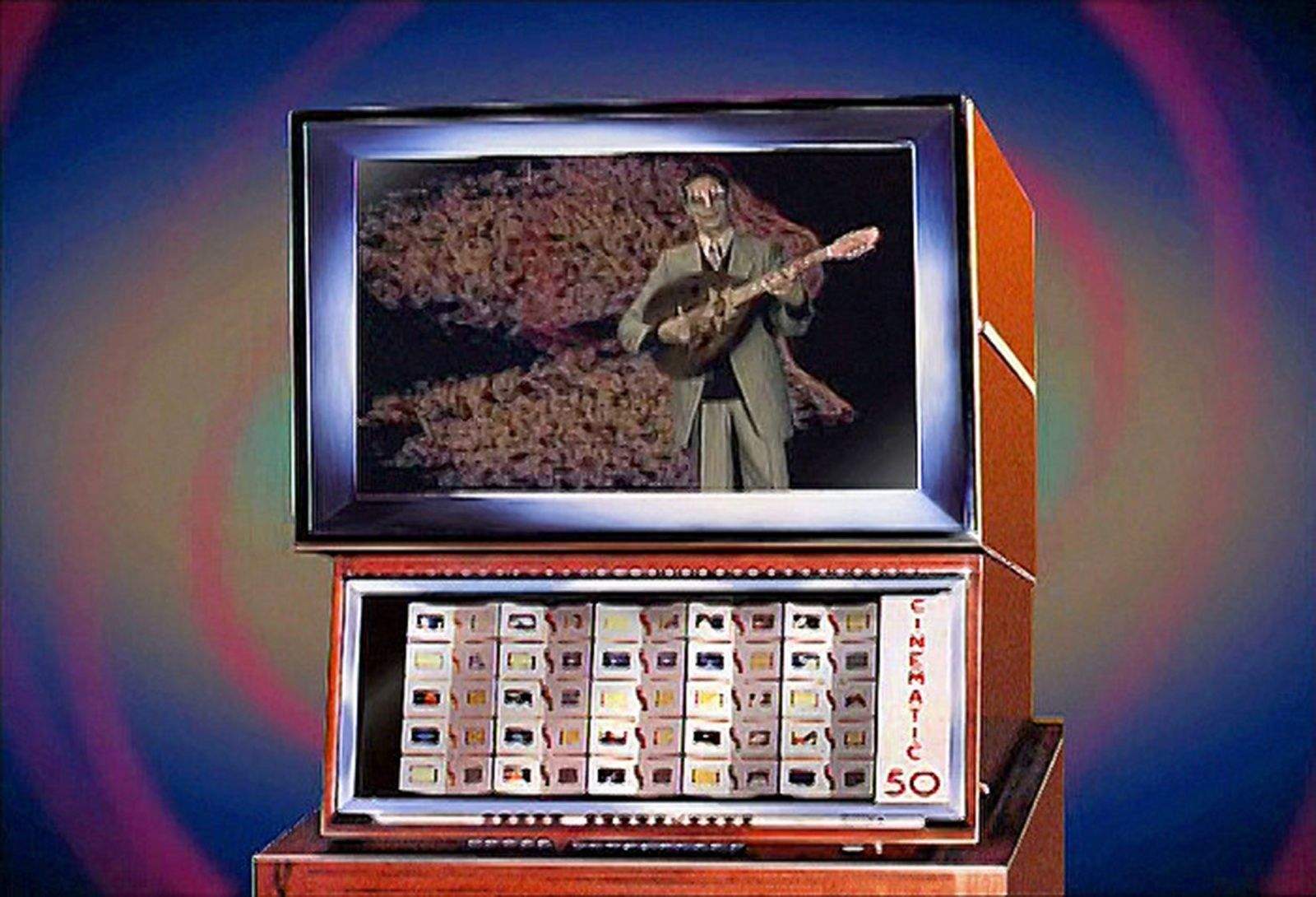 The Scopitone was a kind of video jukebox that had a brief life in the United States 17 years before music videos were the rage.