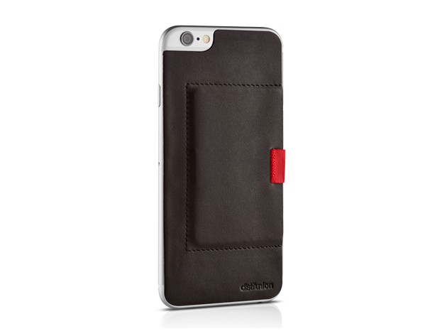 The Wally Stick-On easily converts your phone into a slim credit card wallet.
