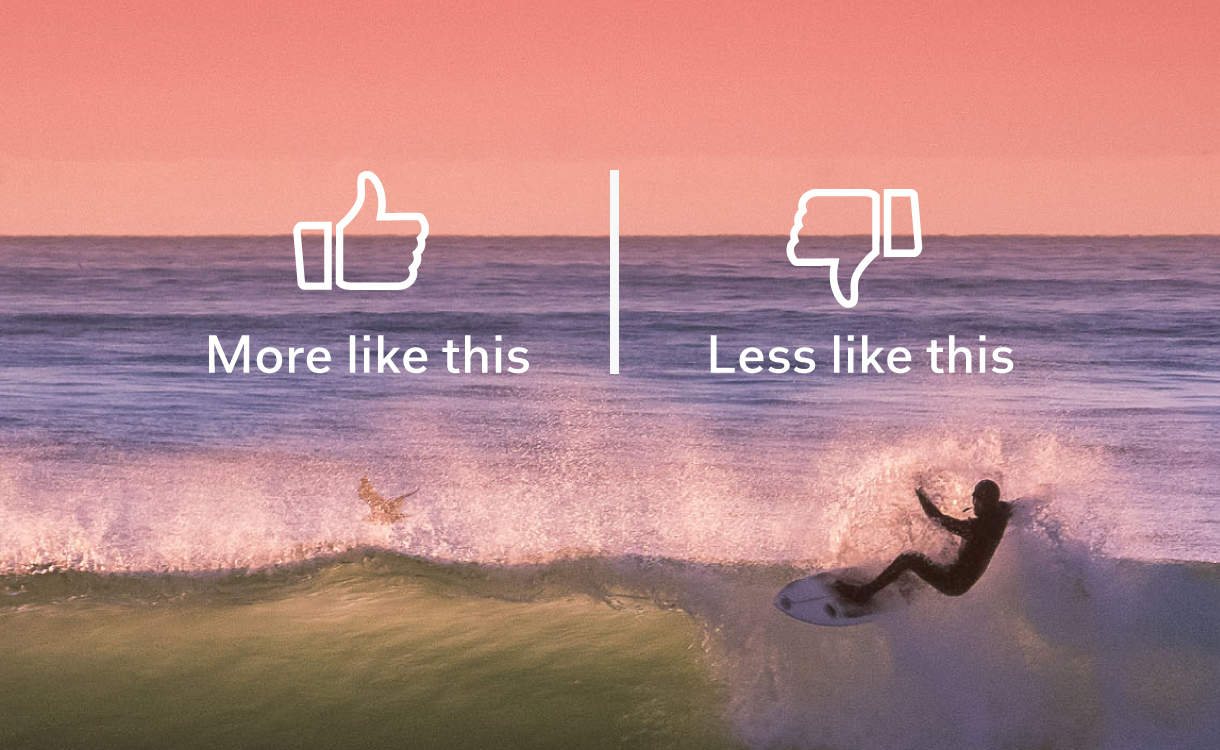 Get more of what you like and less of what you don't with Flipboard's new rating system.