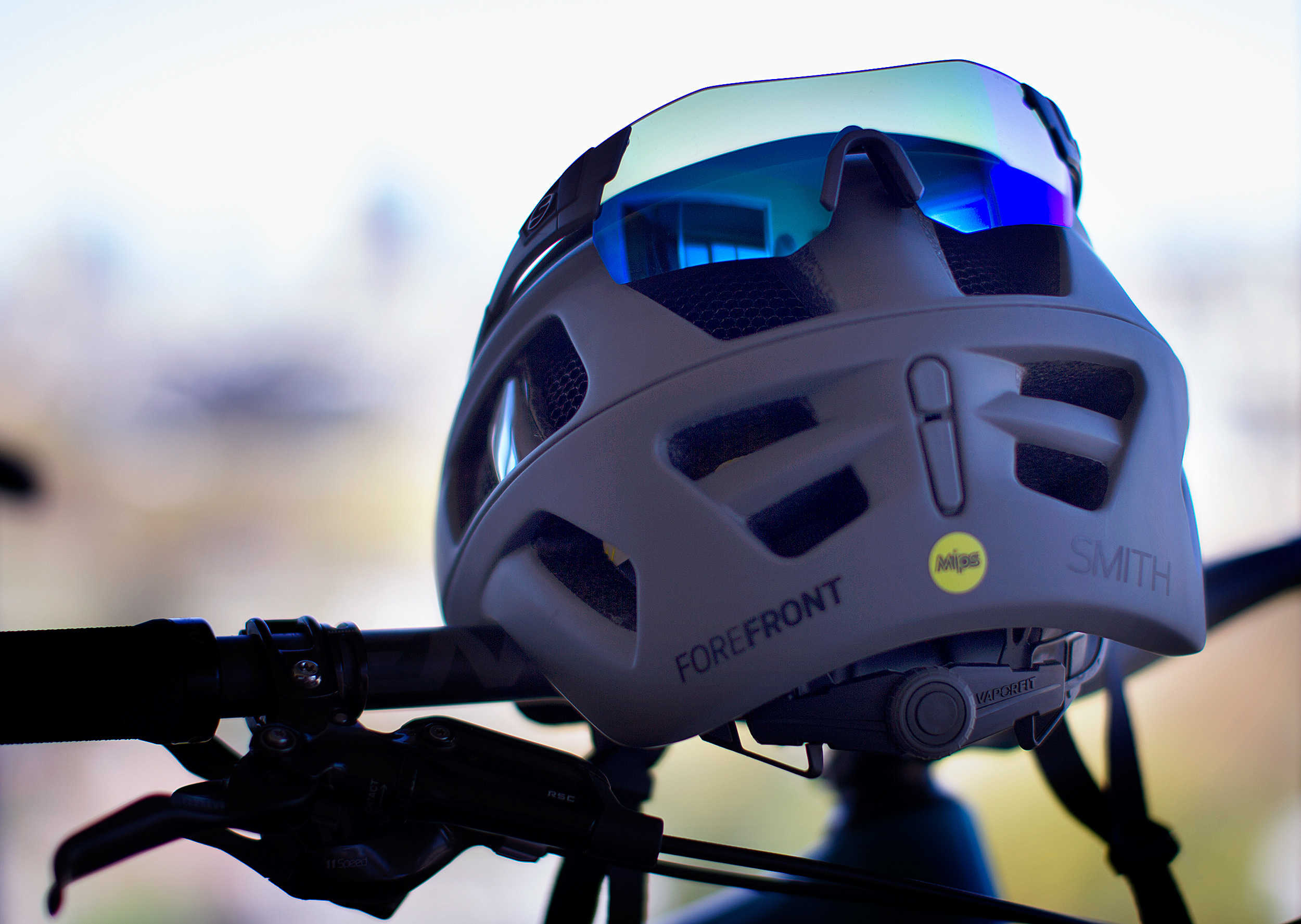 Protect your gray matter with Smith Optics' Forefront bike helmet (now with MIPS), and maybe toss in some cool shades, too.