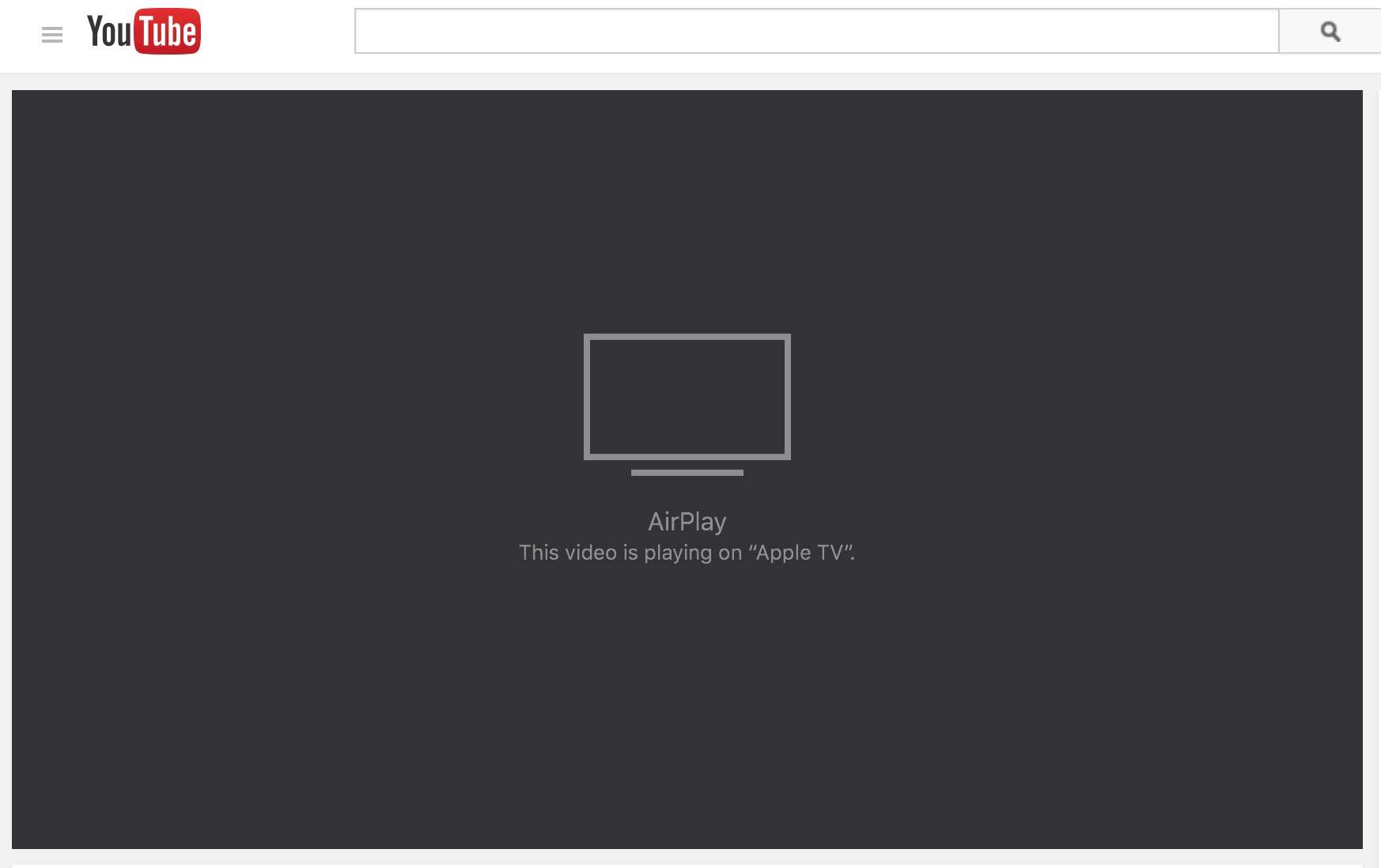 Airplay mac. Пример обложки трансляции на youtube.