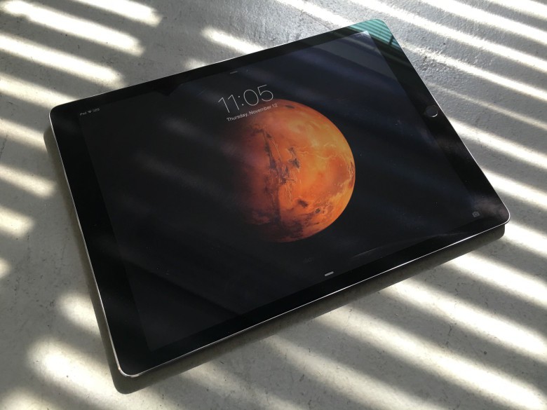 Surprise: the iPad Pro has a future-proof, high-speed Lightning port. 