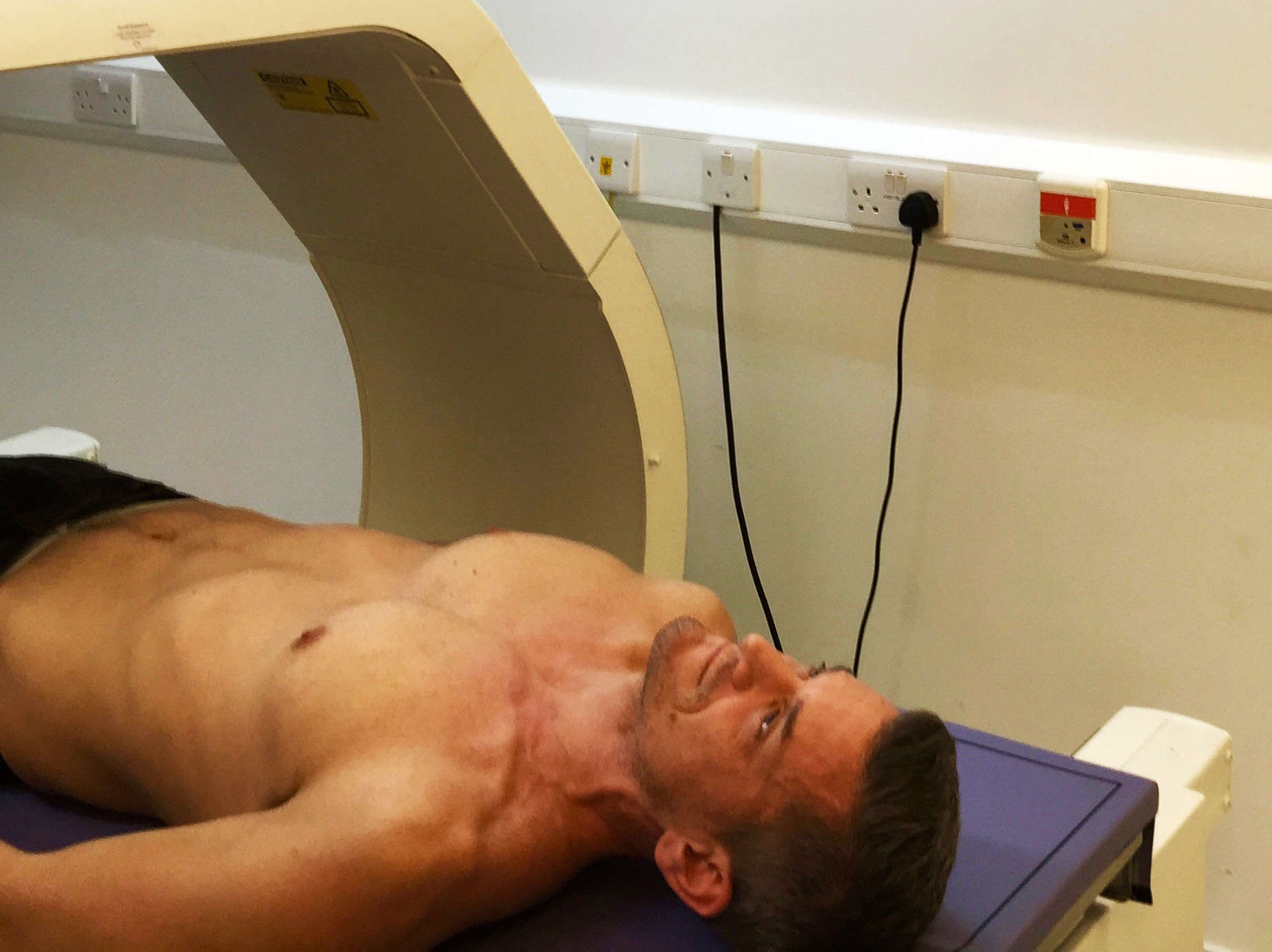 Getting a DEXA scan from Bodyscan is easy. You just lie there.. Getting a DEXA scan from Bodyscan is easy. You just lie there..