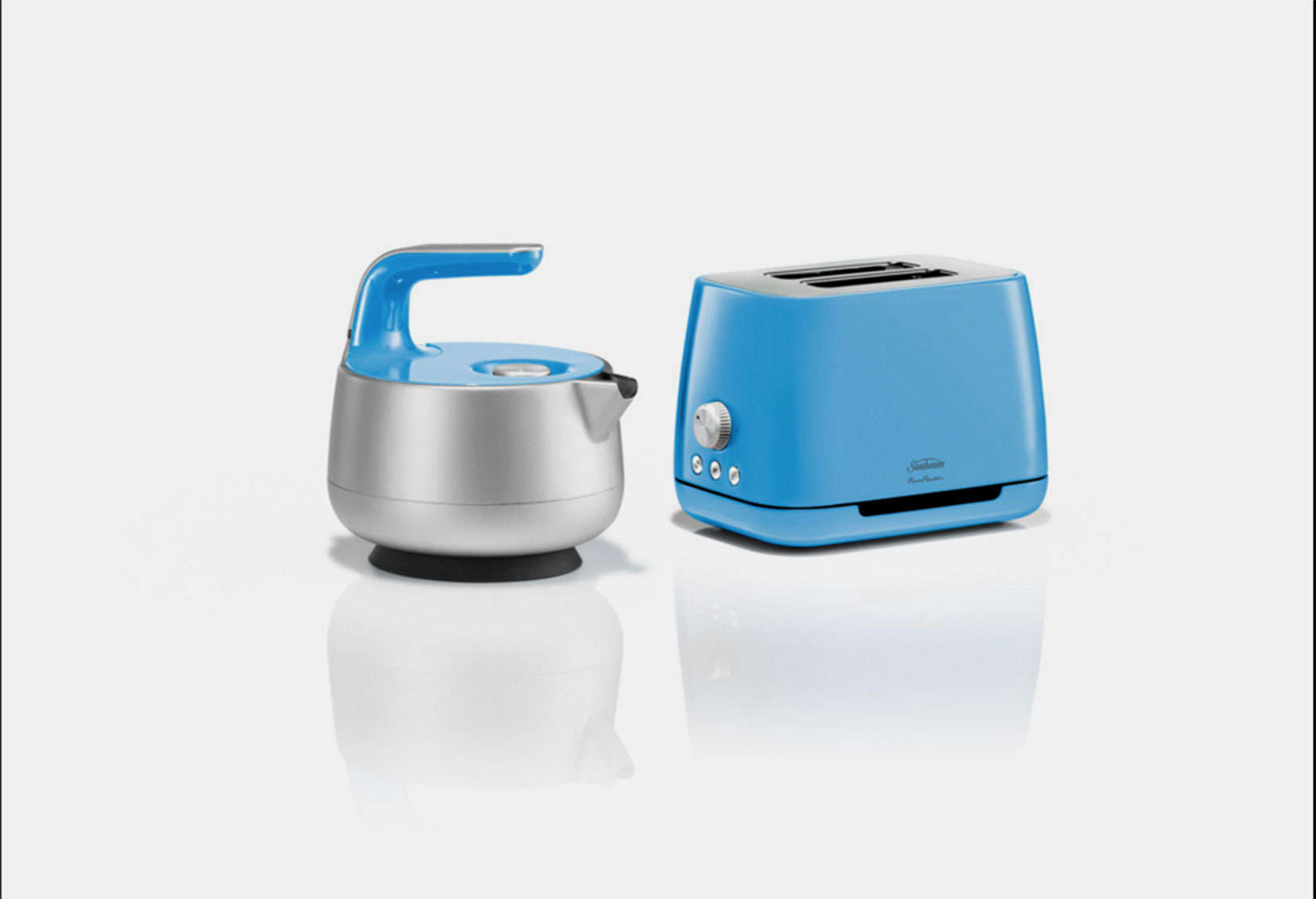 Industrial designer Marc Newson designed a teapot and toaster for Sunbeam.