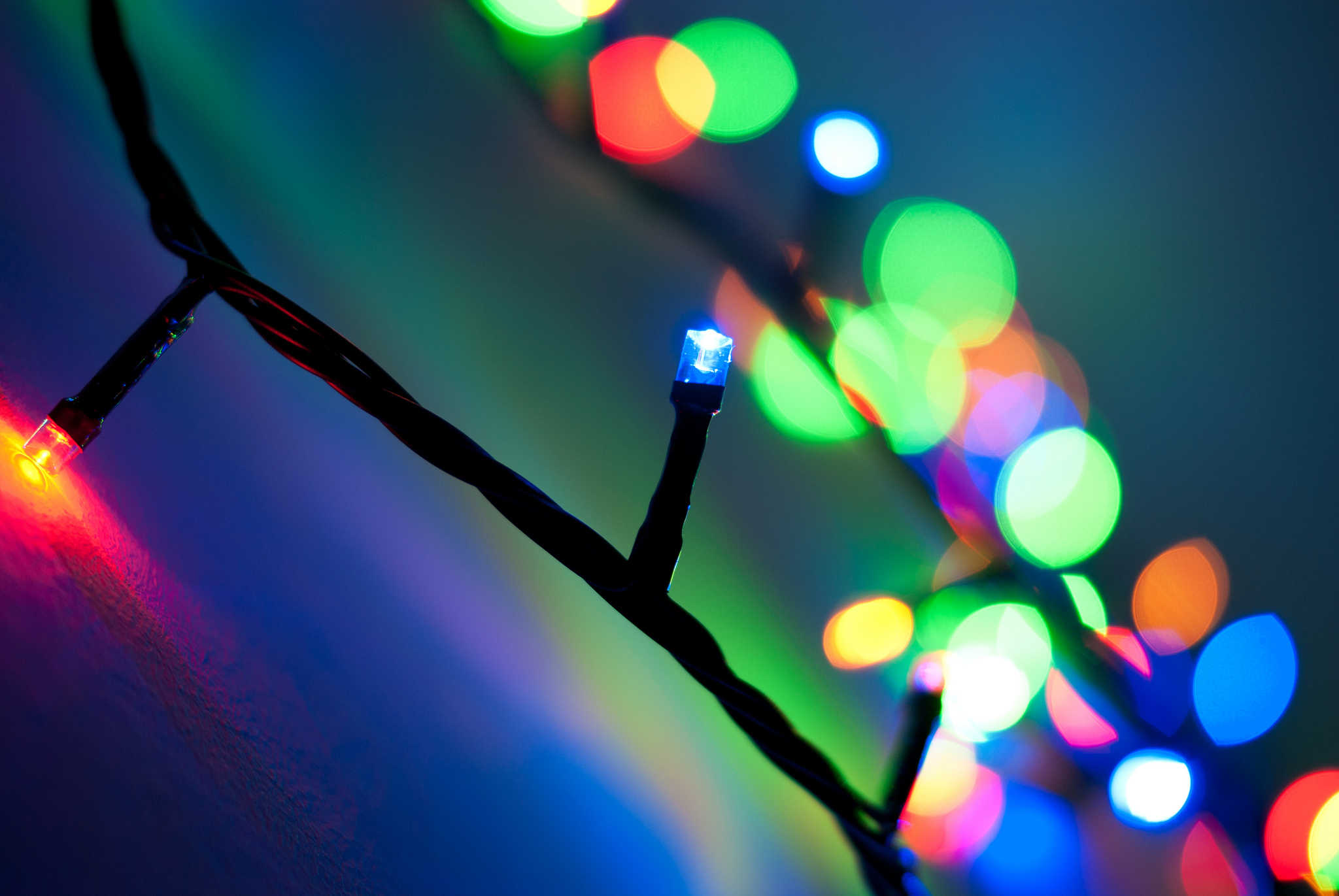 Blinking Christmas lights might be messing with your Wi-Fi.