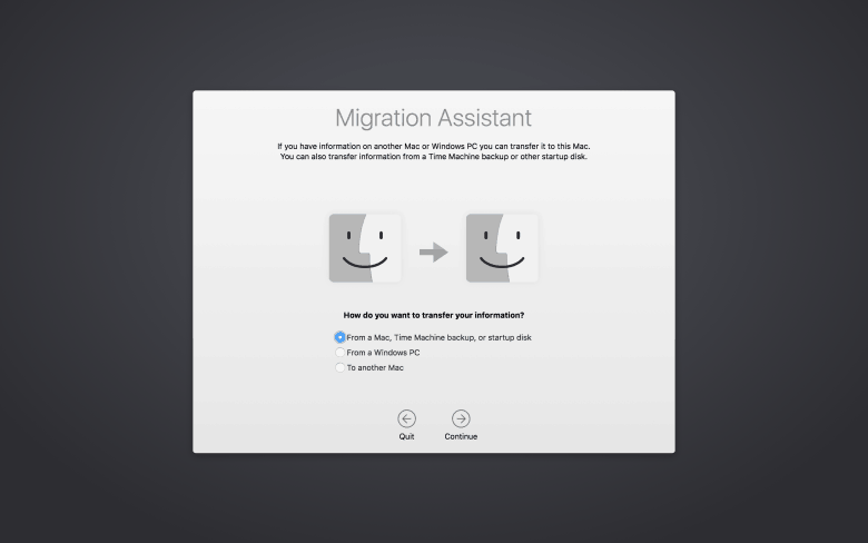 Migration assistant