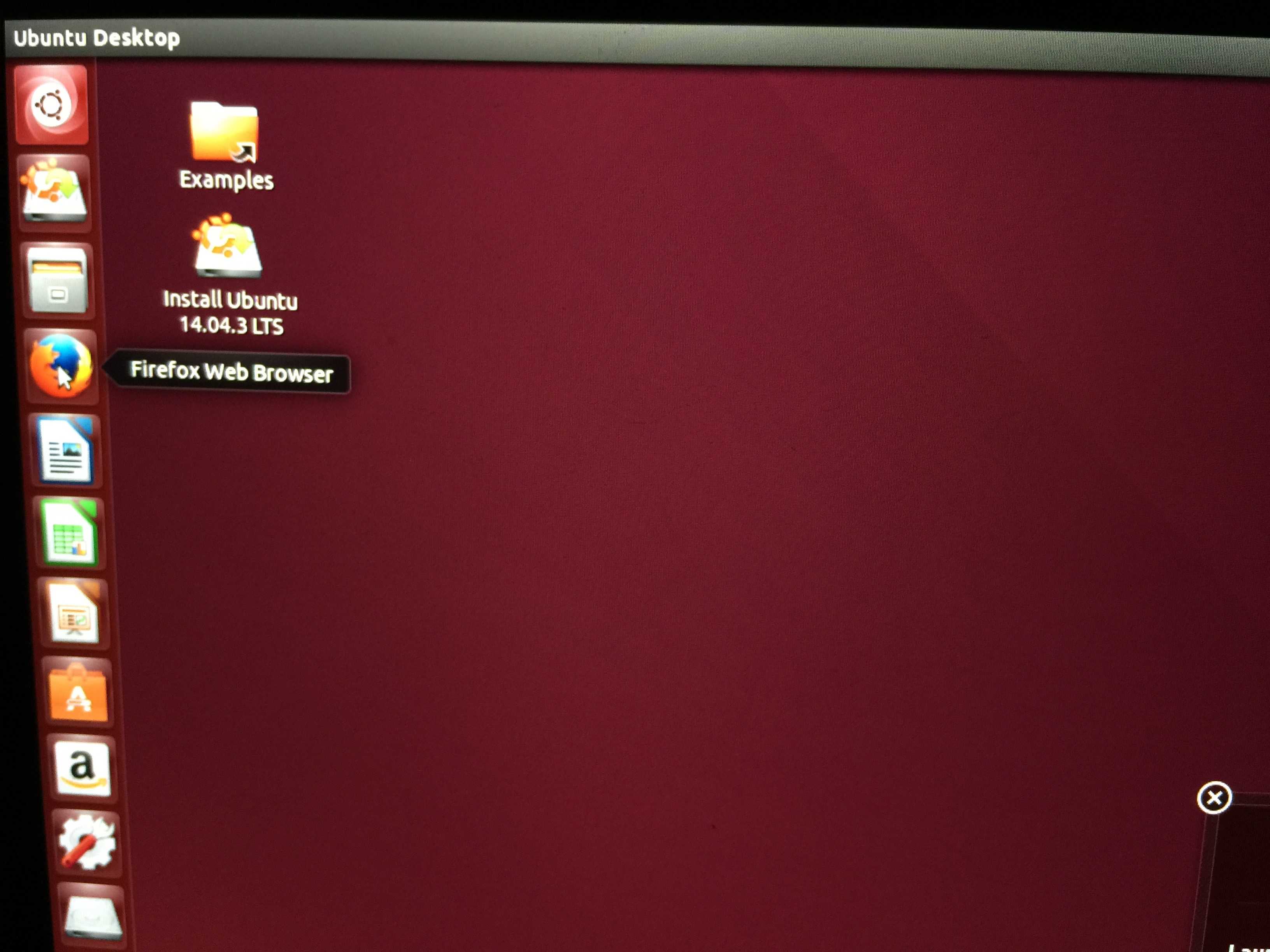 Ubuntu running on my Macbook Pro -- beautiful.