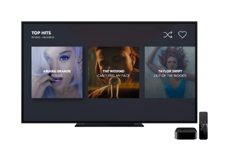 Vevo S New Apple Tv App Comes With 150 000 Hd Music Videos