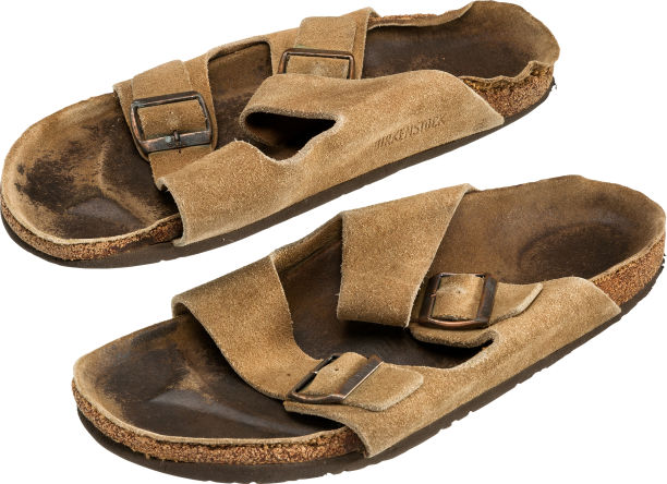 Steve Jobs's smelly old sandals just sold at auction