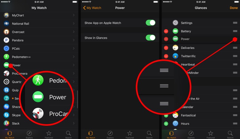 How to enable Power on your Apple Watch so you can monitor iPhone battery life at a glance.