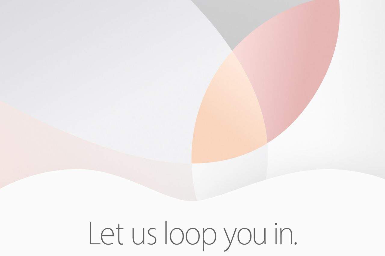 Apple event let us loop you in