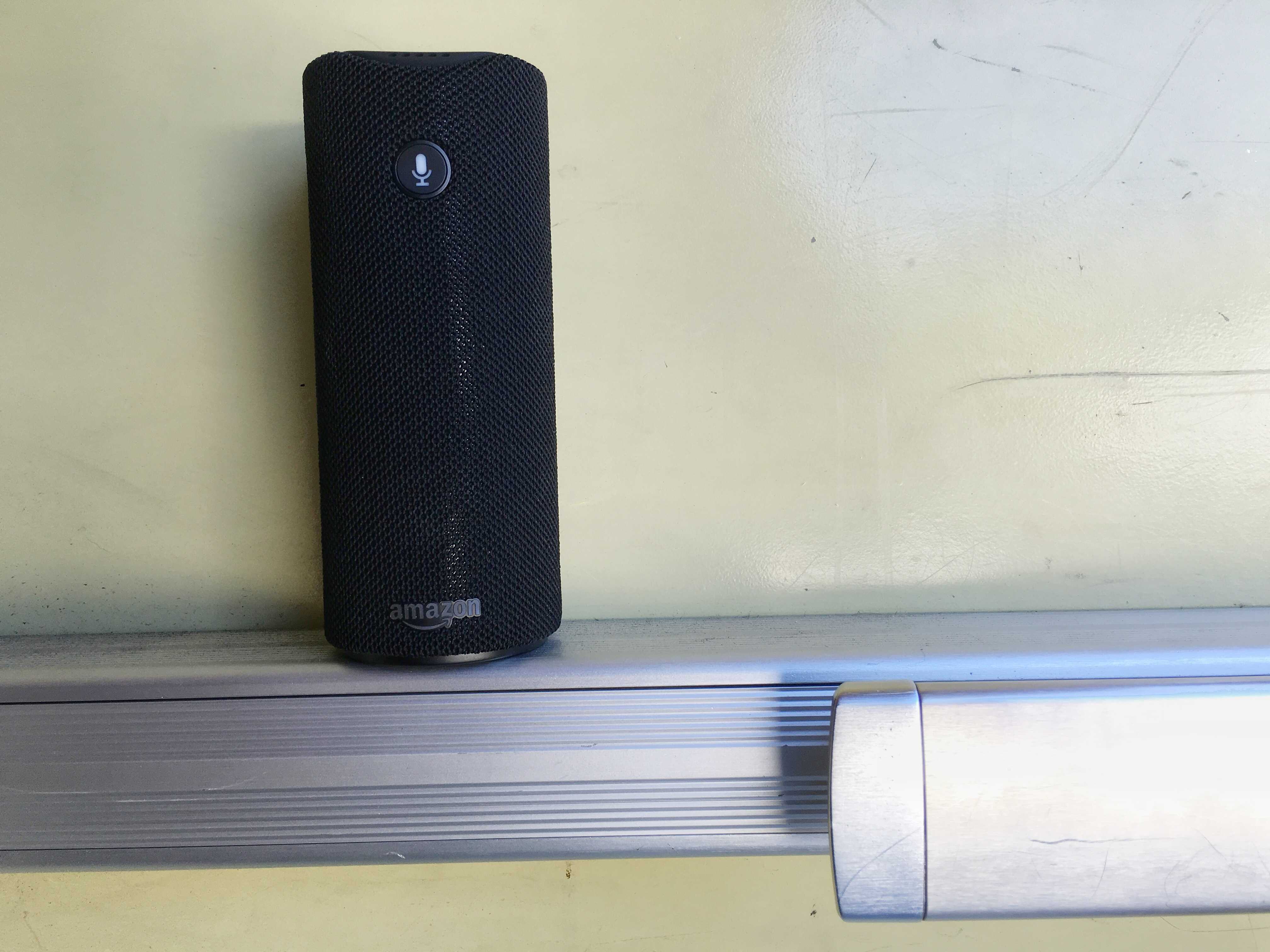 The Amazon Echo Tap is the portable, battery-powered member of the smart speaker family.