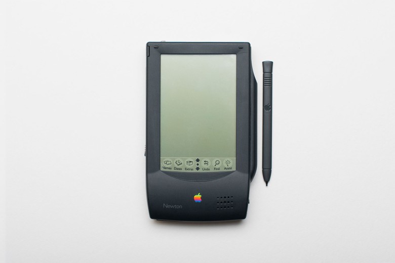 Apple Newton A pre-lease model of a Newton MessagePad with stylus.