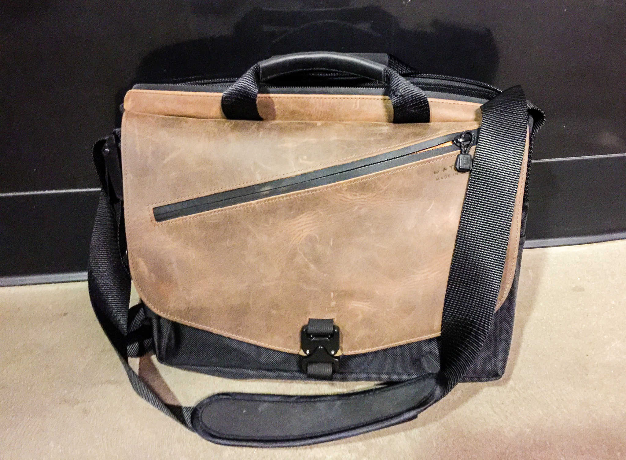 Waterfield's new Cargo Laptop Bag has a ton of space without sacrificing looks.