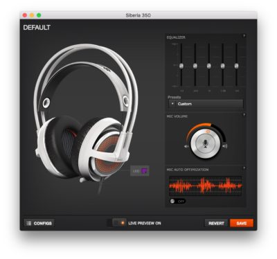 Screen Shot 2016-05-18 at 12.31.14 PM Built-in EQ and LED customization make things even nicer.
