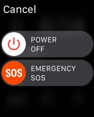 Apple Watch emergency SOS