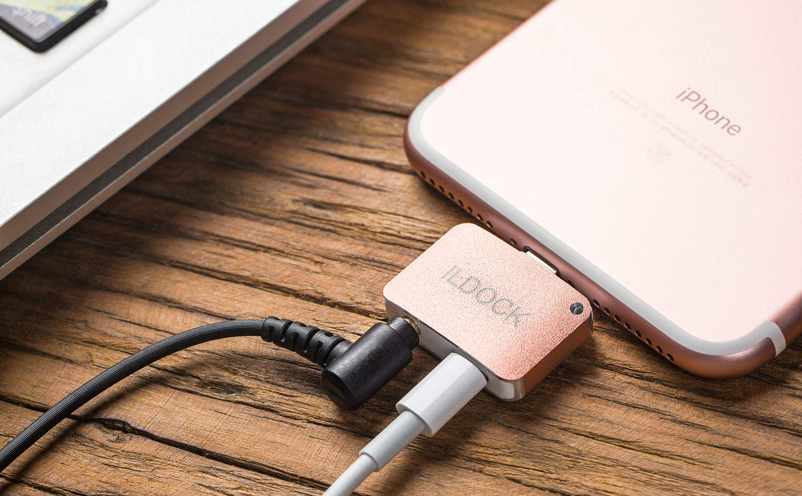 You can have your iPhone 7 and earphone jack, too, with the iLDOCK.