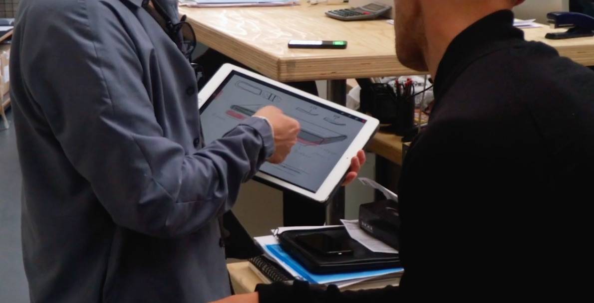 Rapha designer Alex Valdman uses iPad Pro for everything.