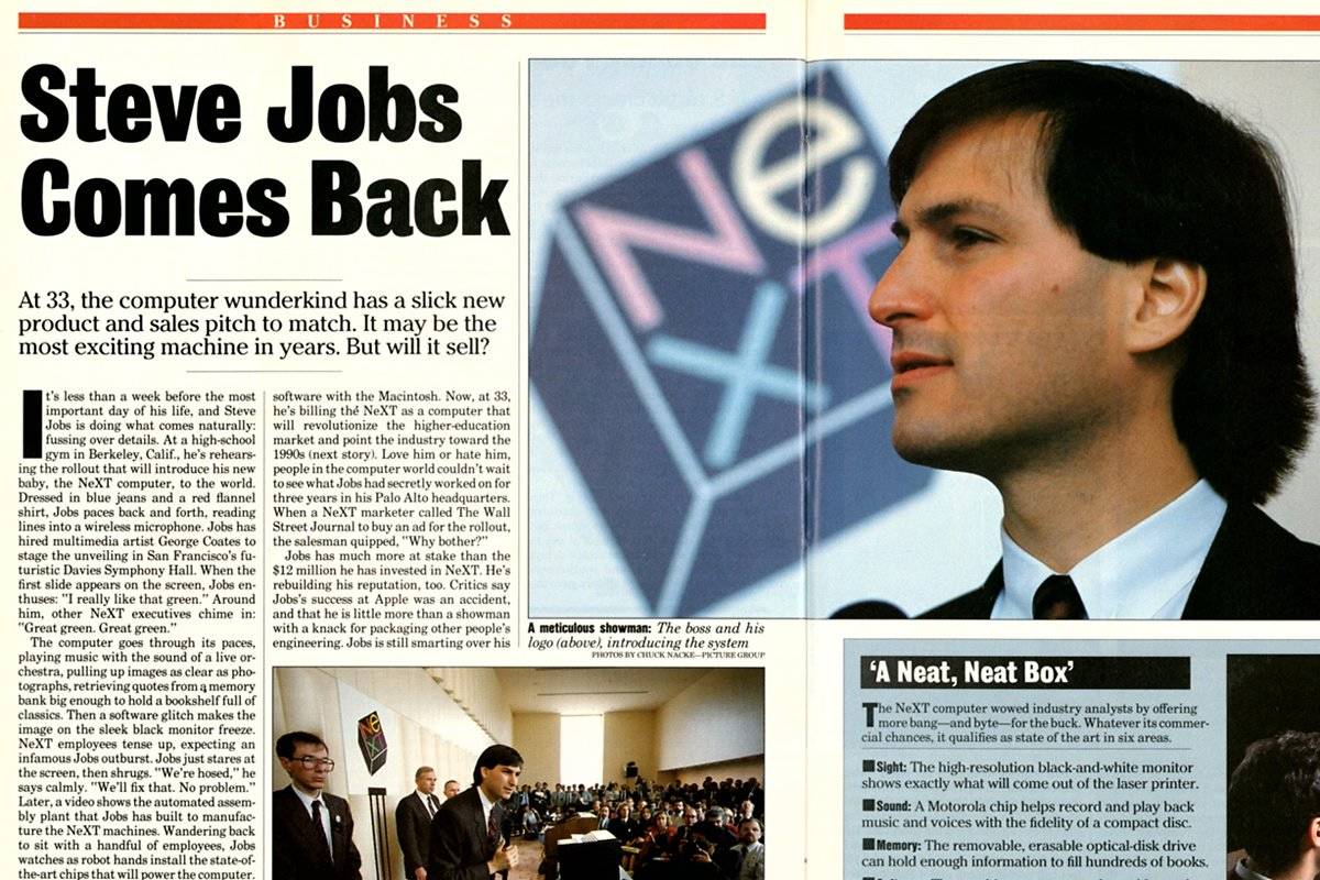People couldn't wait to discover Steve Jobs' next move at NeXT Computer.