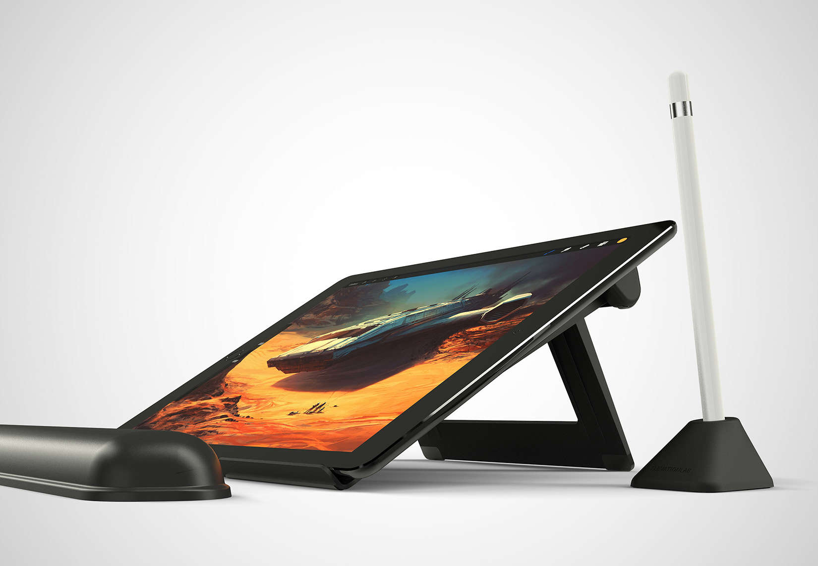 ElevationLab created DraftTable because a steady drawing hands needs a steady stand for the iPad Pro.