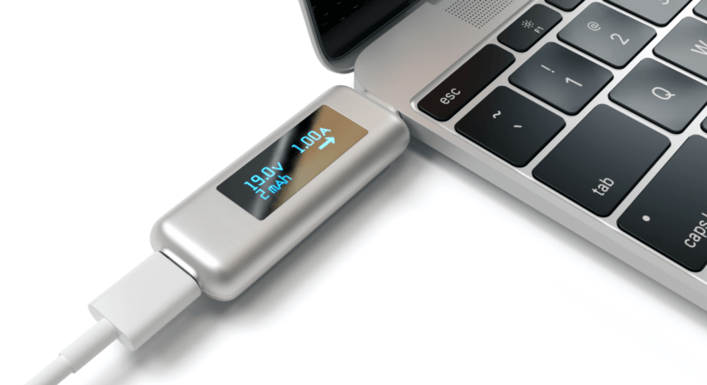 USB-C power meter helps protect your MacBook from dodgy