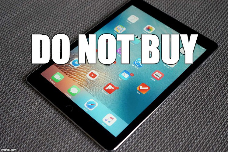 iPad Pro bad time to buy