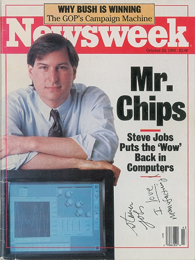Rare Steve Jobs-signed magazine Goes up for Auction next Month