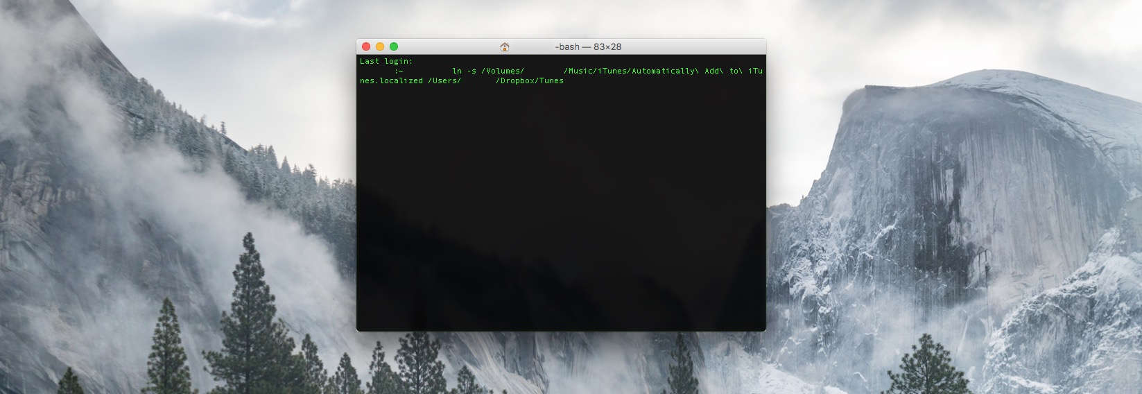 The Terminal may look badass, but for this tip it's easy to use.