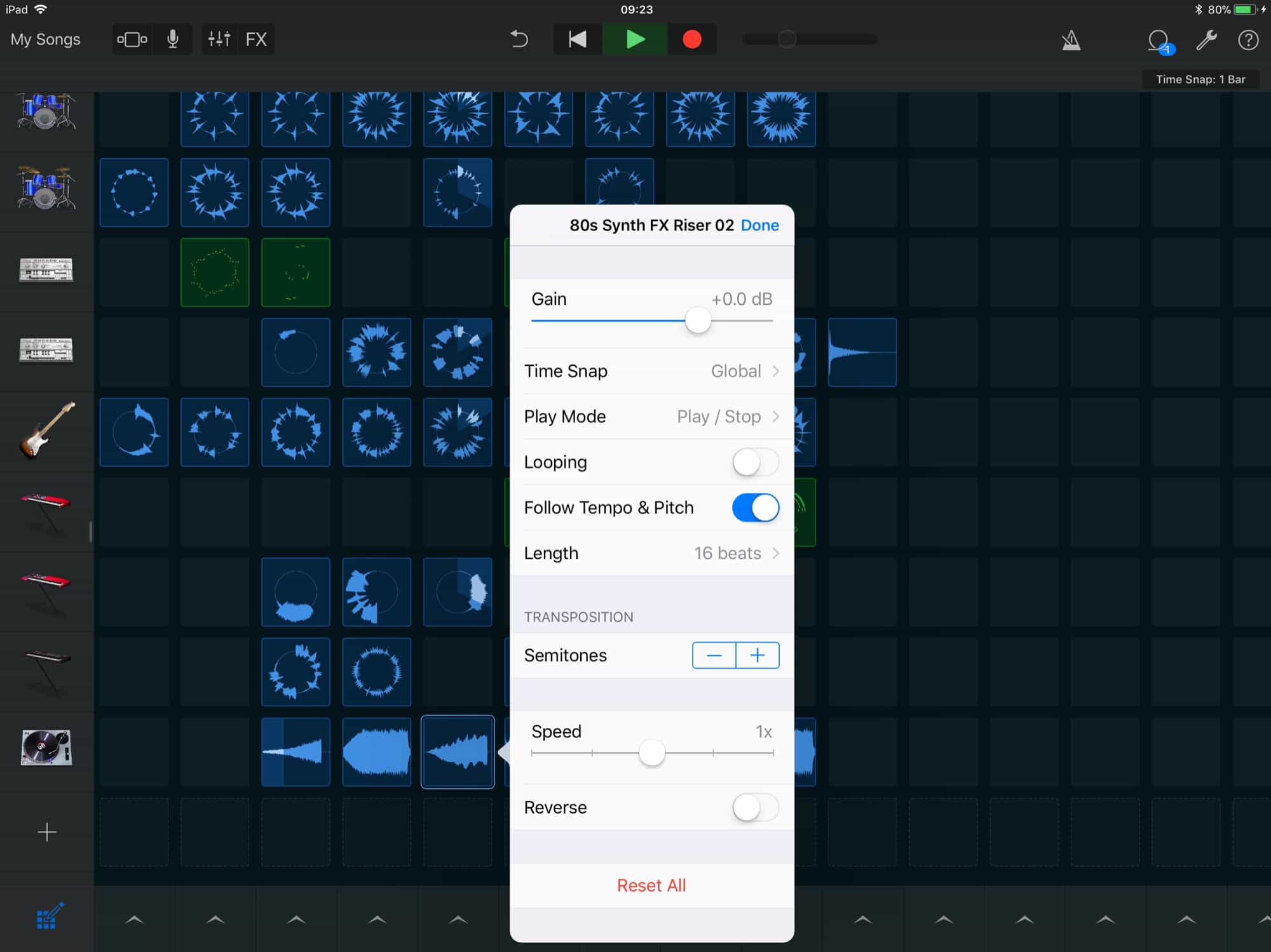 garageband iphone loops