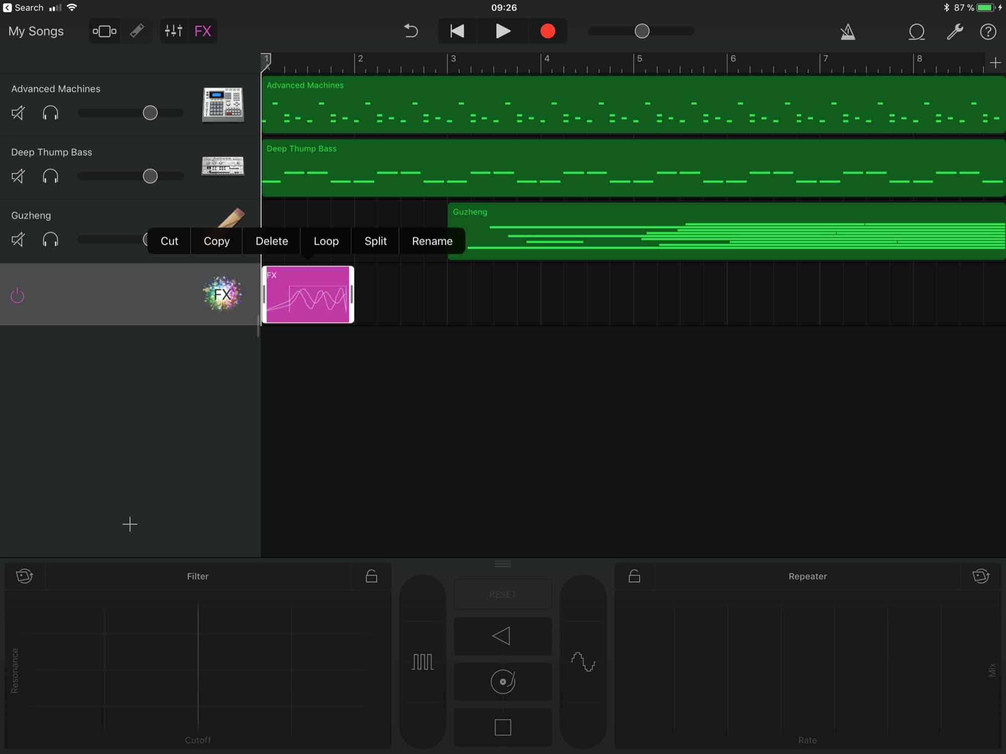 how to remove vocals from a song in garageband 10.1