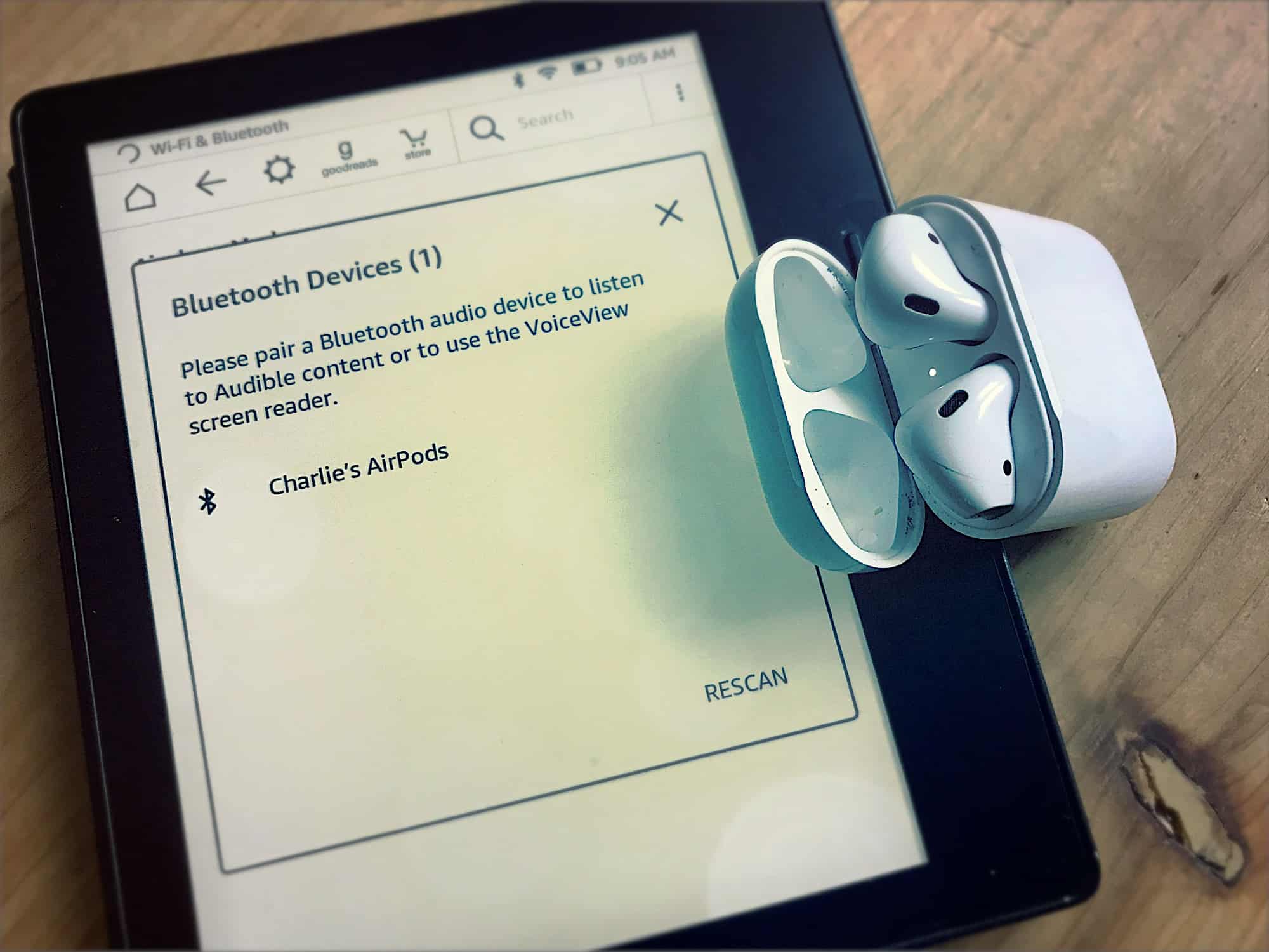 kindle AirPods