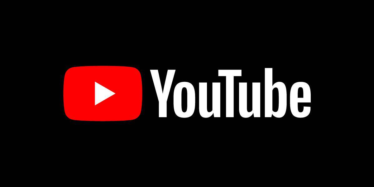 YouTube dark logo