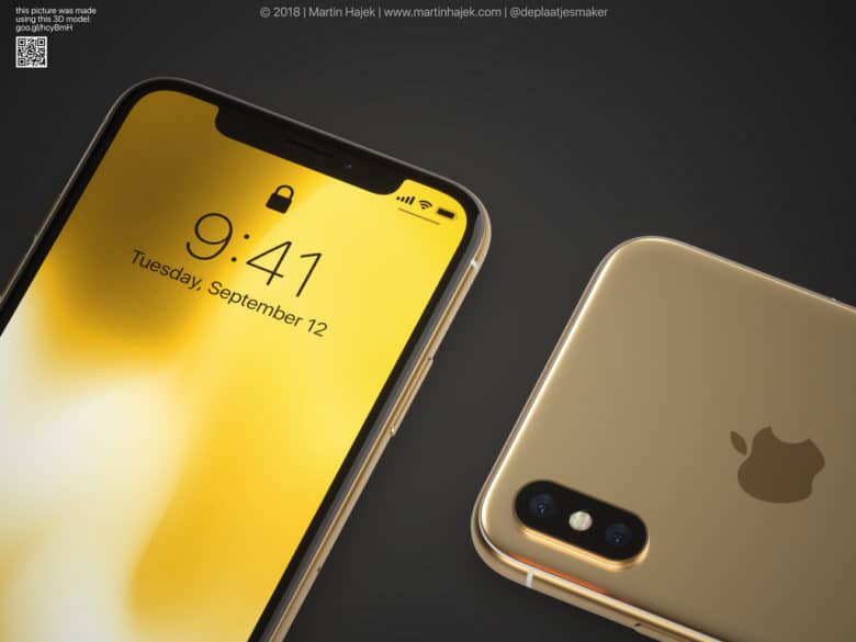 Gold Iphone X Mockup Looks Absolutely Stunning Cult Of Mac
