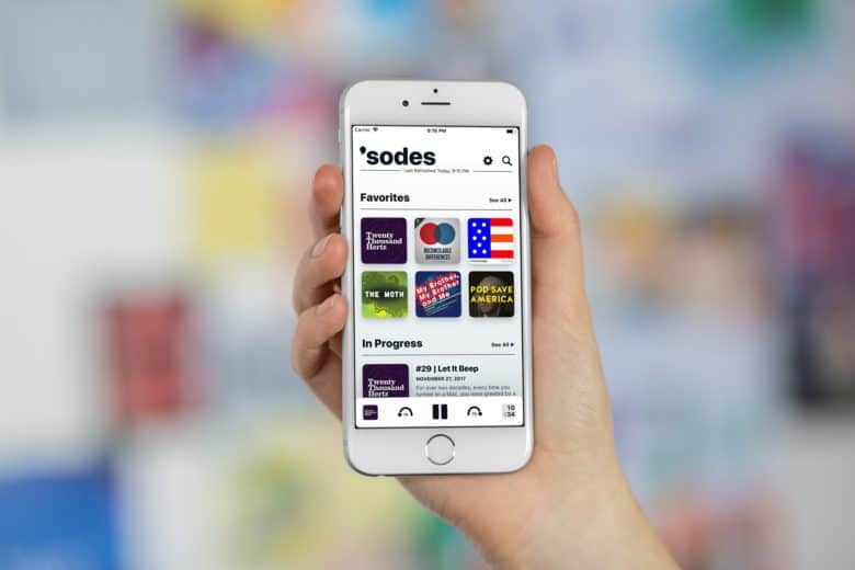sodes podcast app