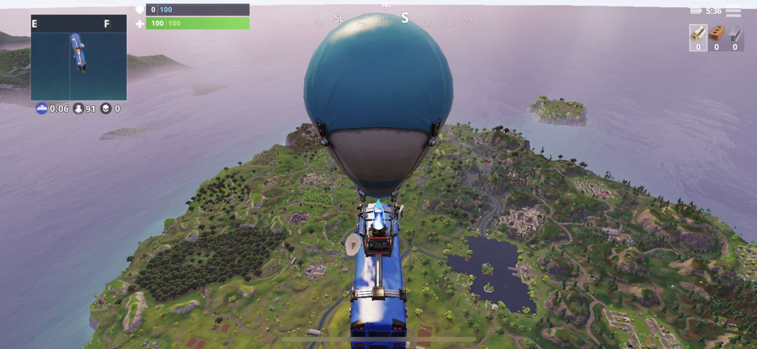 fortnite iphone riding the battle bus screenshot killian bell cult of mac - fortnite how to thank the bus driver on ios