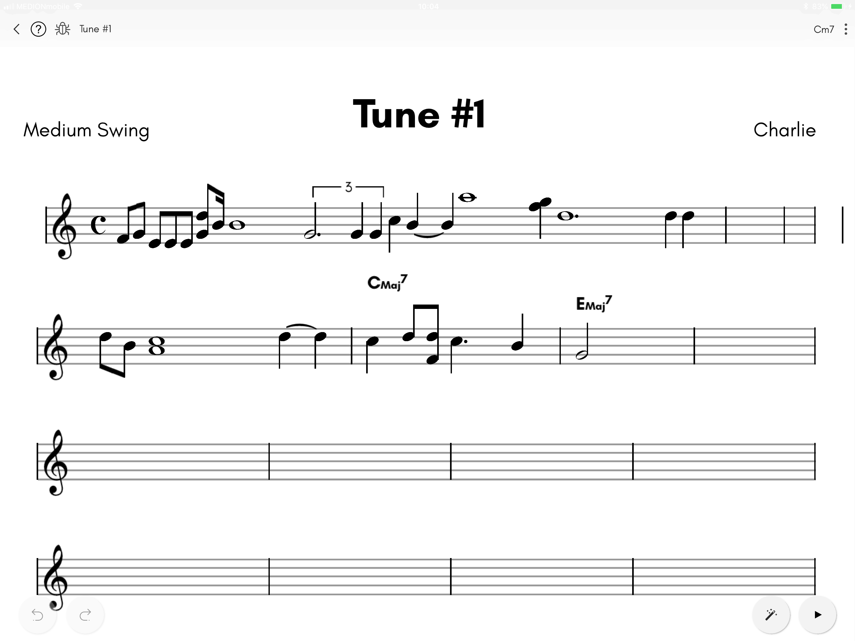 Don't attempt to play this 'tune.'