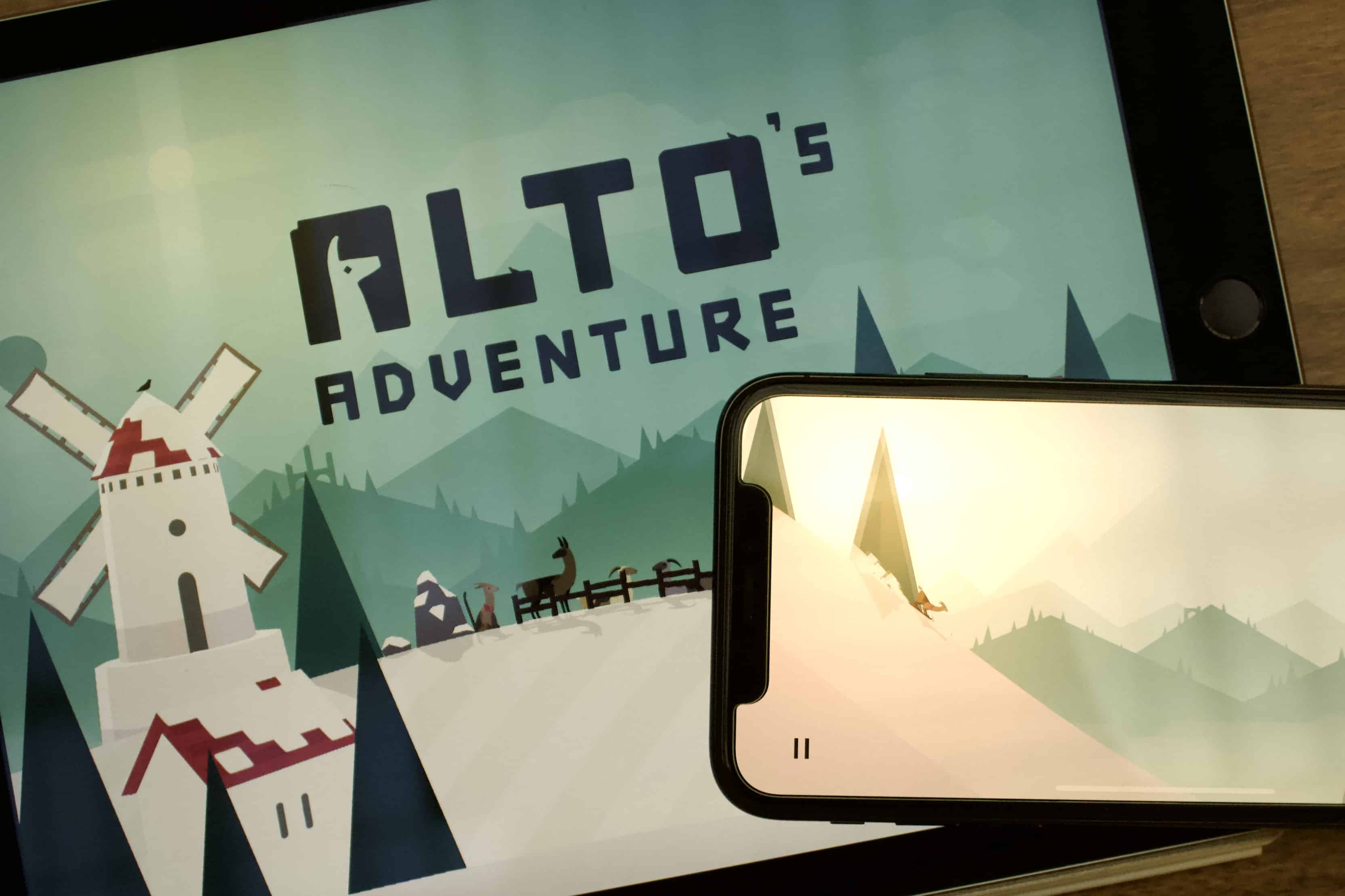 Alto's Adventure on iPad and iPhone