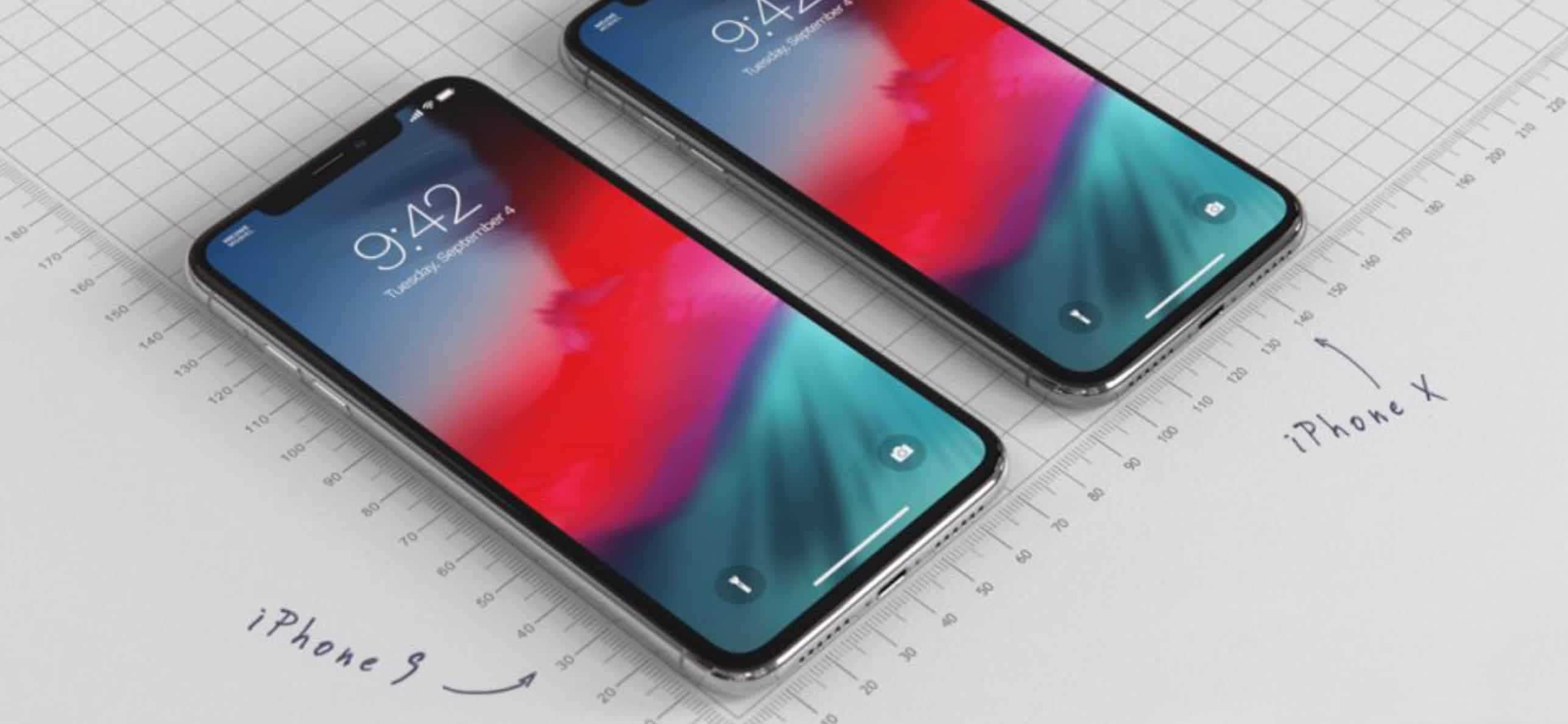 2018 iPhone compared to 2017 iPhone X