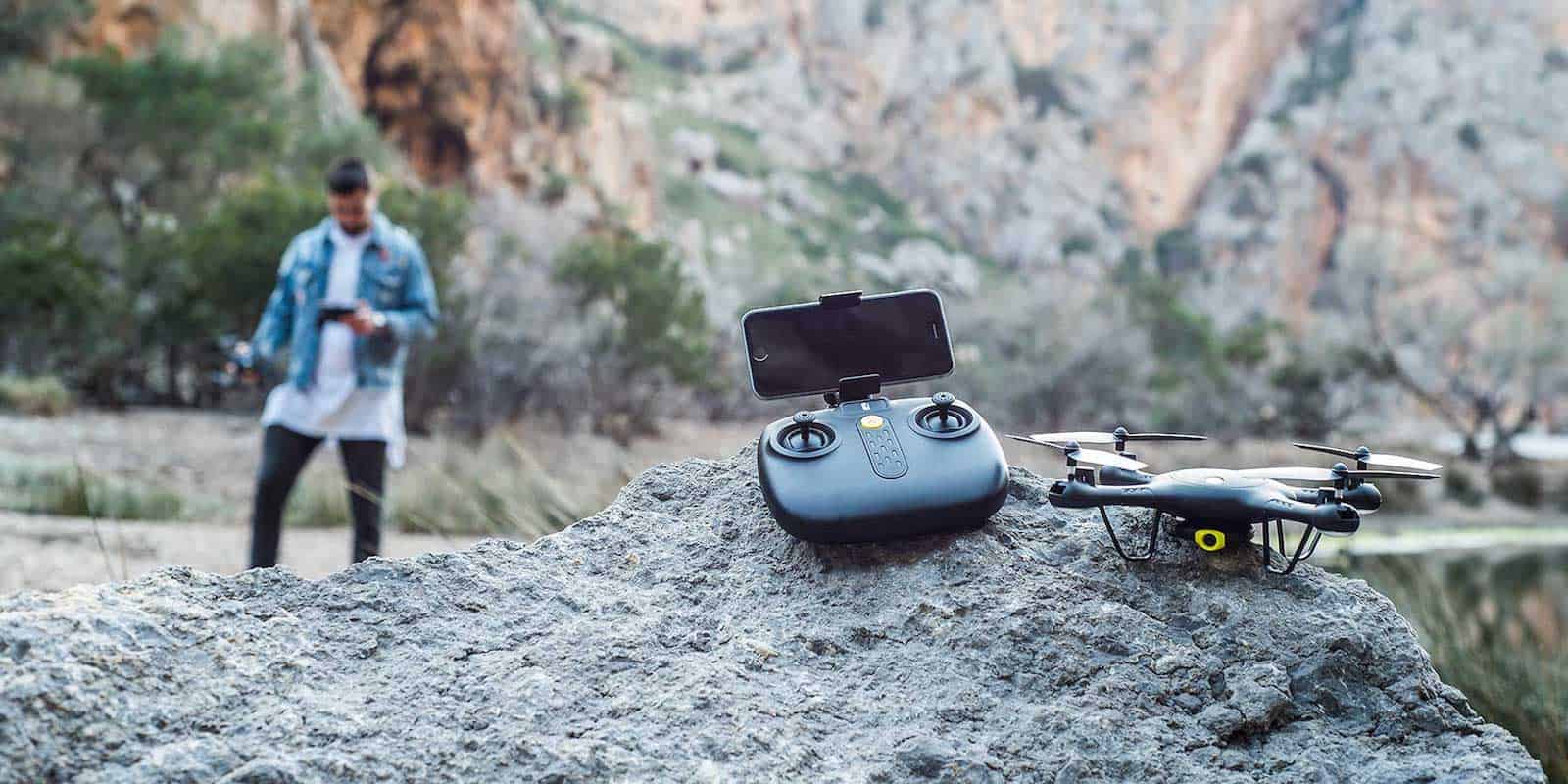 This drone is loaded with features ideal for beginners and pros alike, plus it's super affordable.