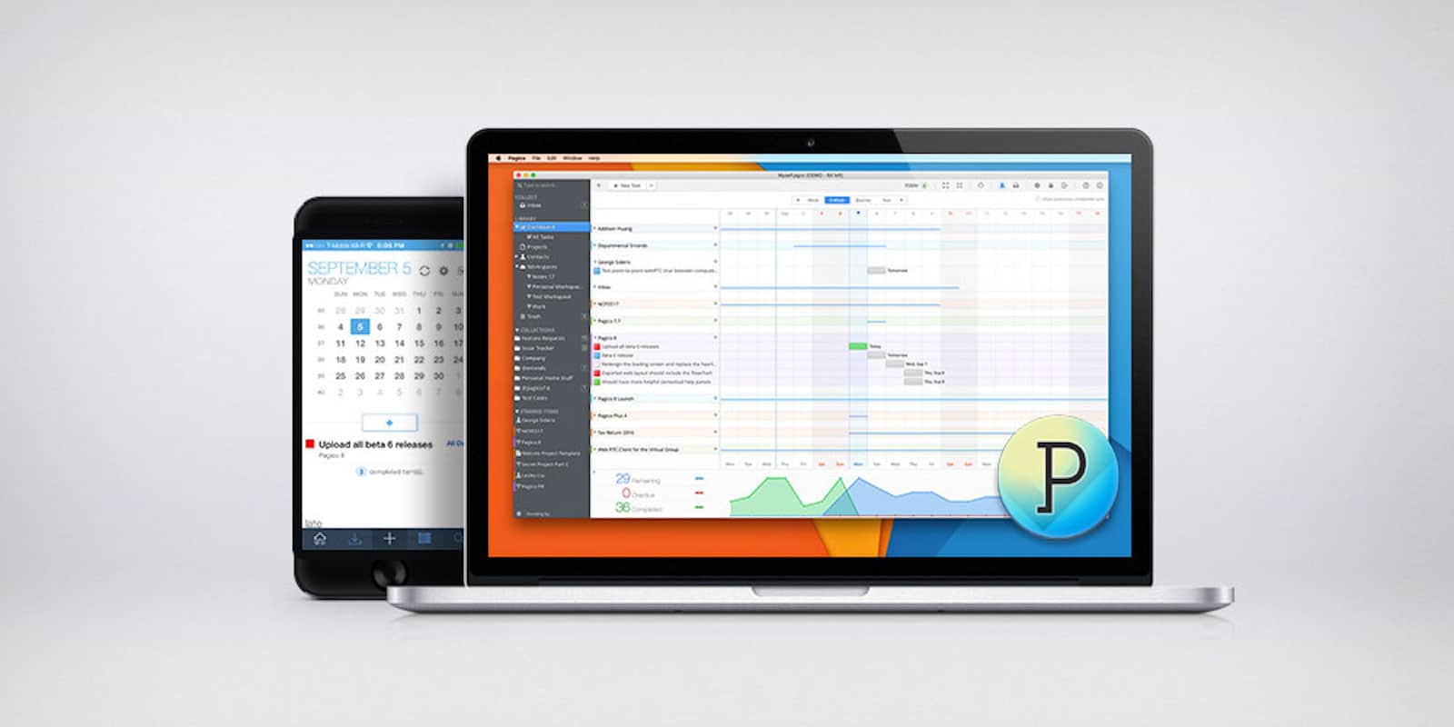 Pagico goes way beyond pen and paper to help you stay on-task and organized, and looks great in the process.