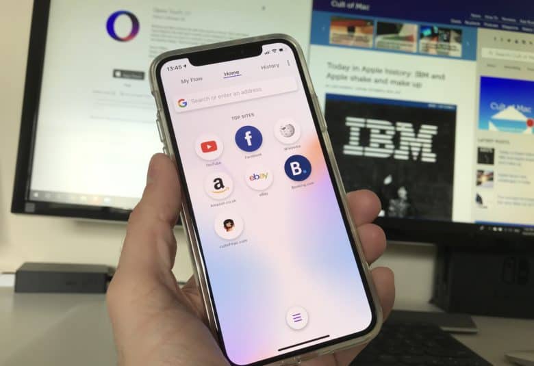 Opera Touch Is A Speedy Browser Built With Iphone Xs In Mind