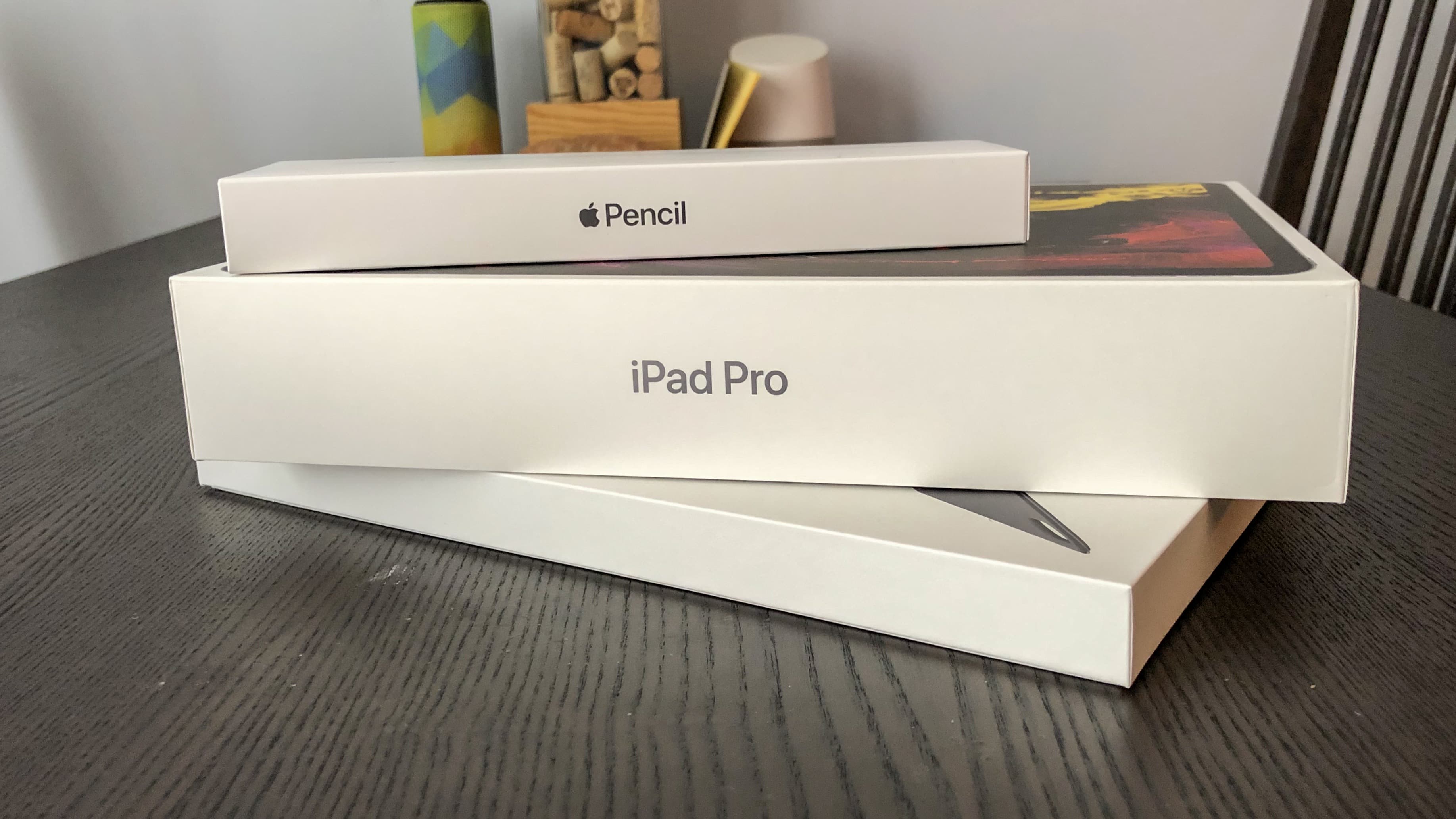 Boxes for iPad Pro Apple Pencil and Smart Keyboard