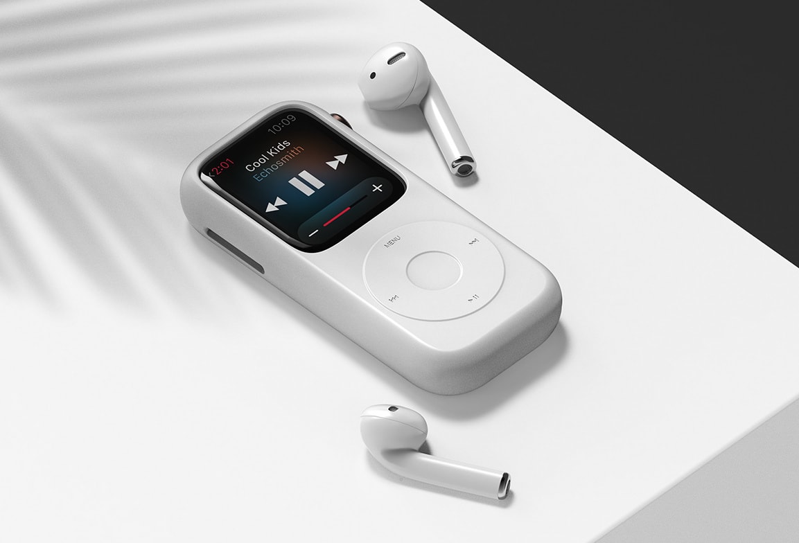 Brilliant Pod Case concept turns Apple Watch into iPod 
