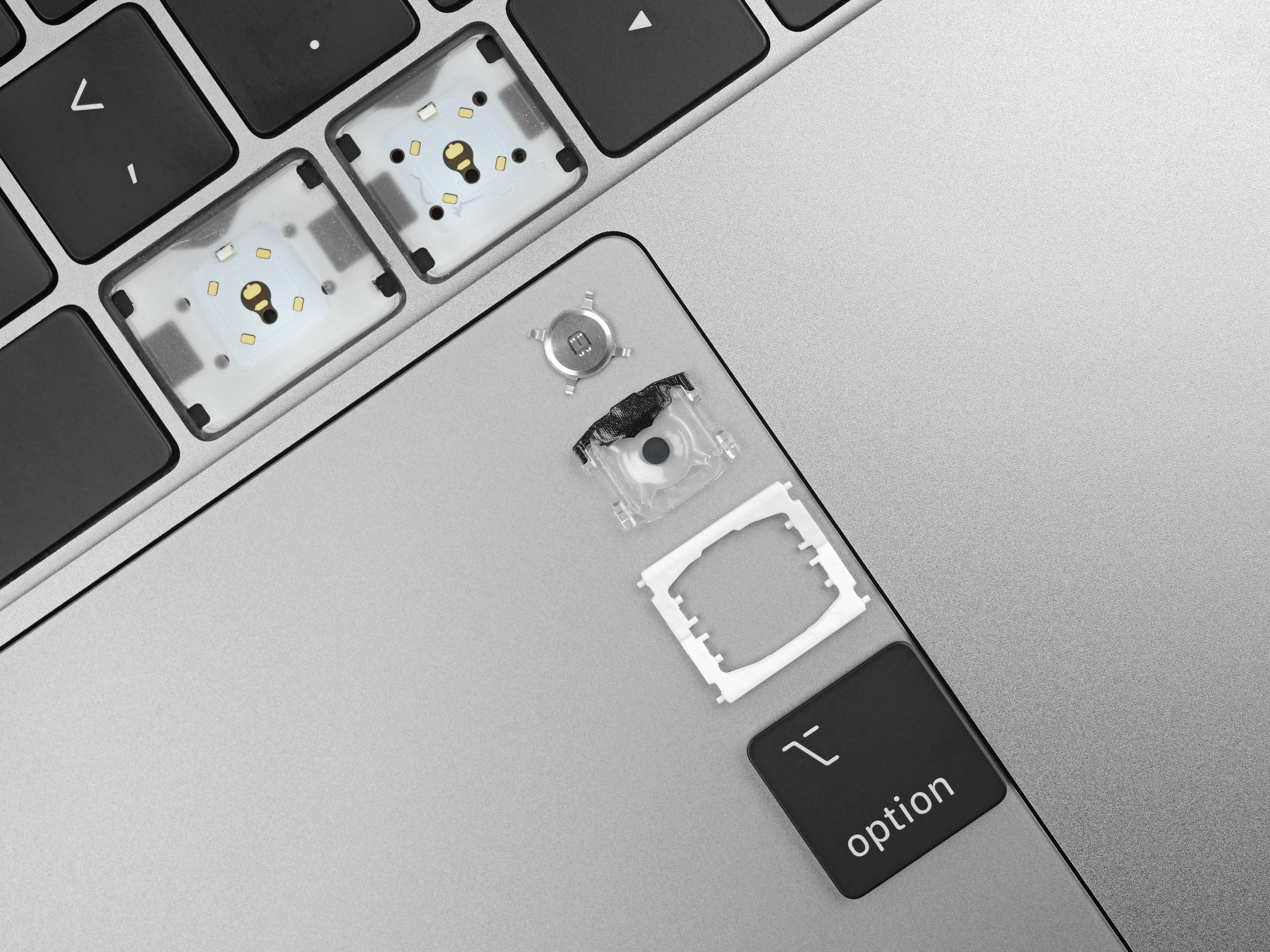 2019 MacBook Pro keys