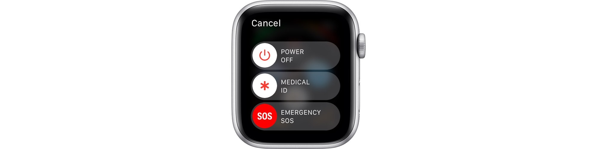 Как работает sos на apple watch