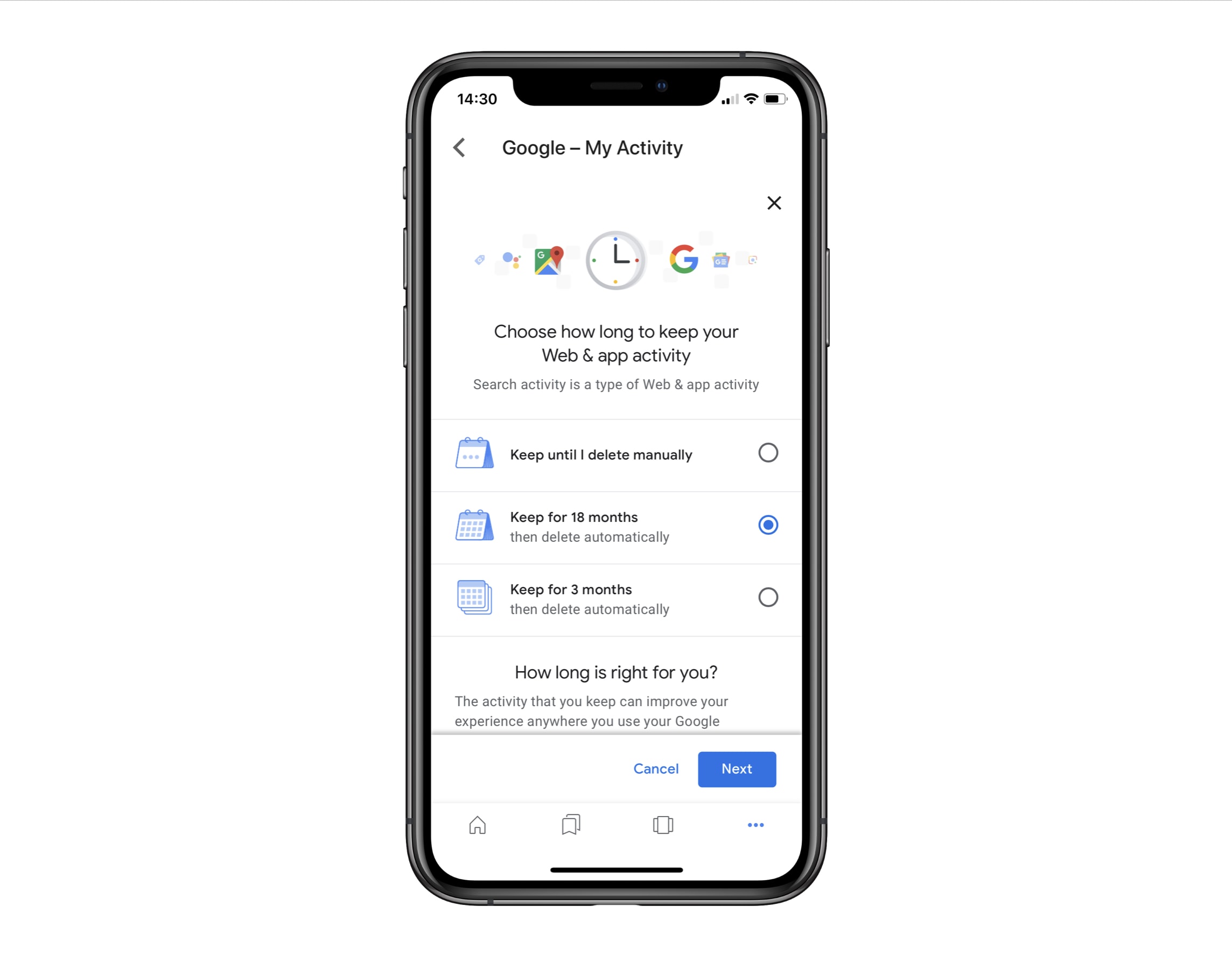 Google-app-activity-data