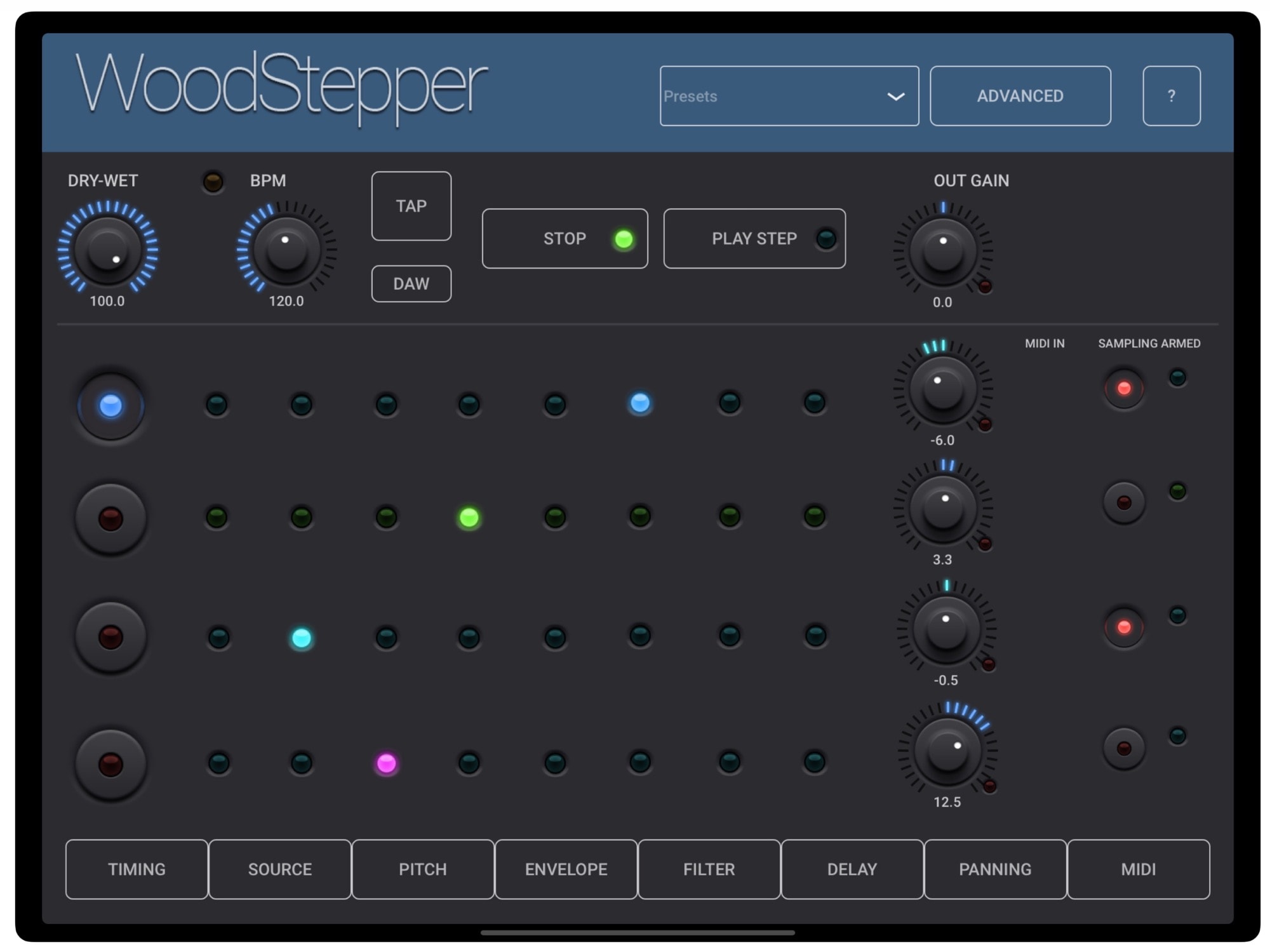 A sampler and sequencer in one.