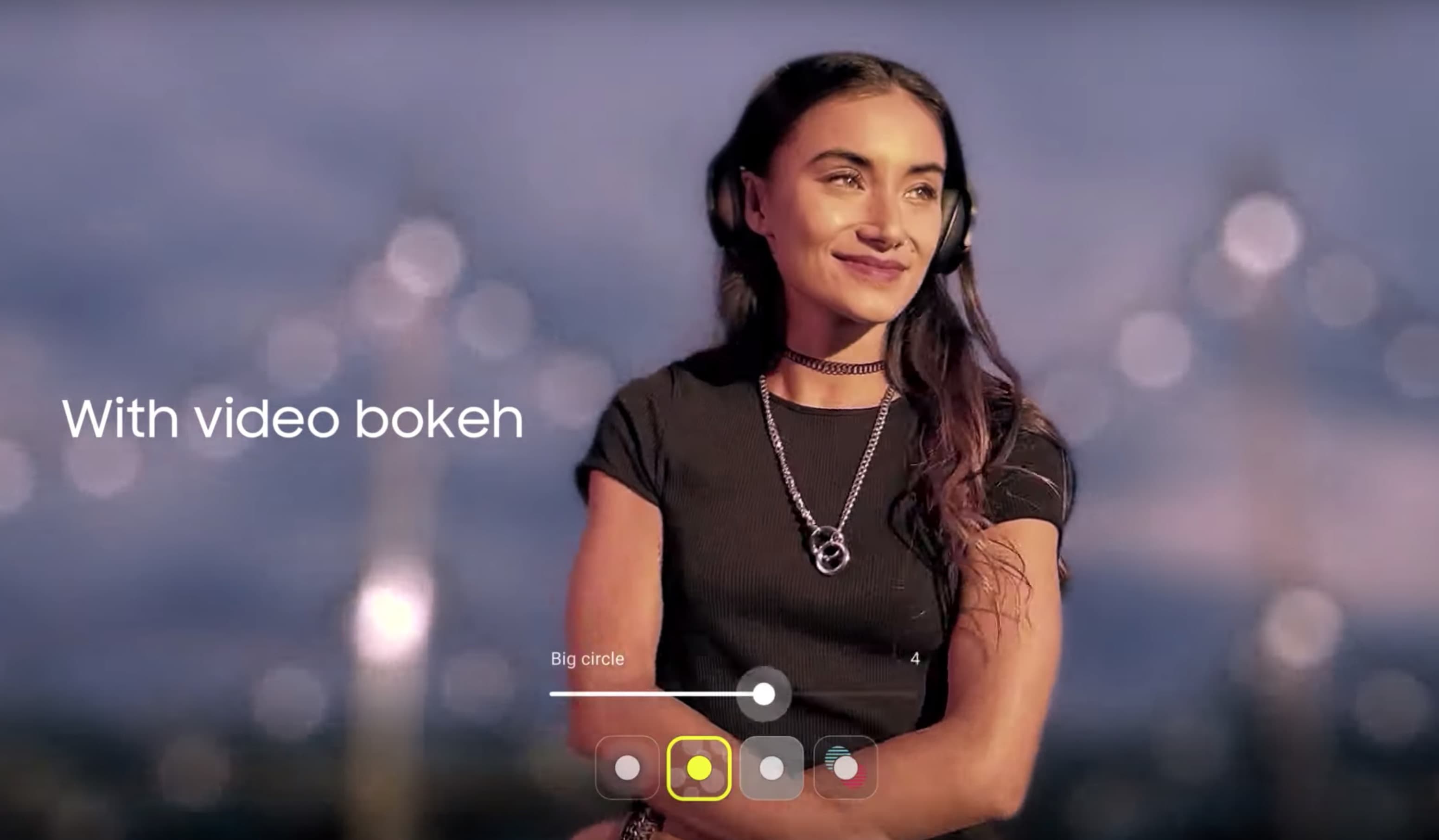 Portrait Mode comes to moving images with Samsung's video bokeh.