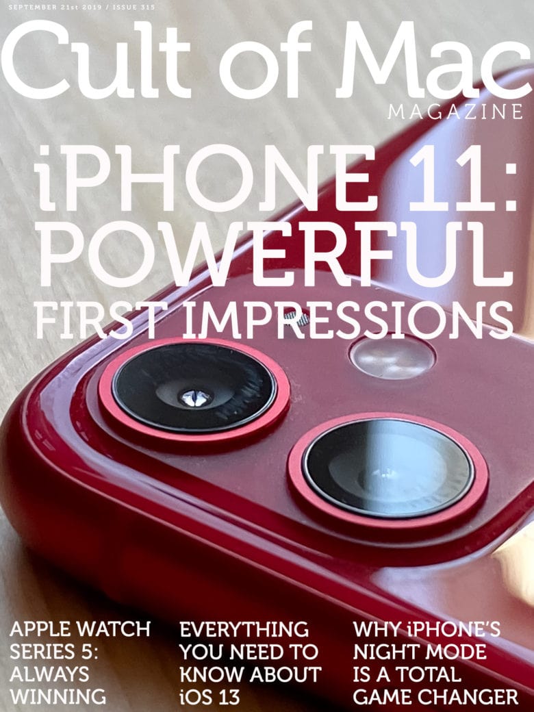 The iPhone 11 looks simply stunning in red. And that's just for starters ... read all about it in Cult of Mac Magazine 315.